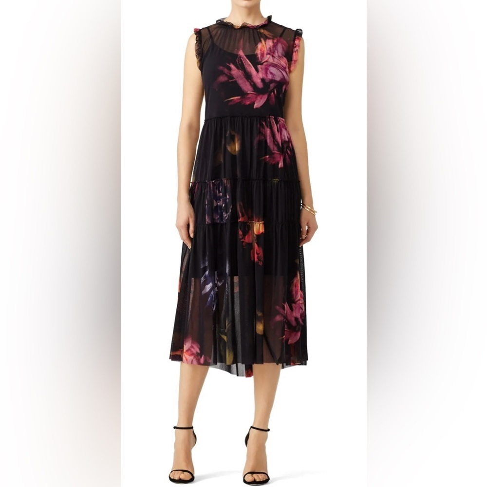 Fuzzi- Bloom Midi Dress. Size XS